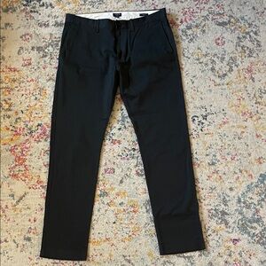 Men's J. Crew Slim Black Pants